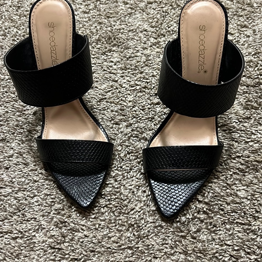 Black heels